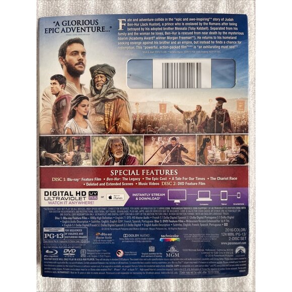 Ben-Hur (Blu-ray, 2016) - Picture 2 of 4